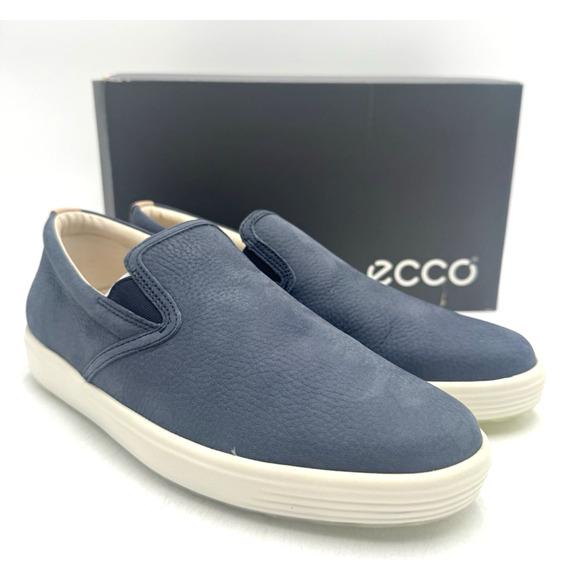 Ecco SOFT 7 Women's NEW Casual Slip On Shoe Blue US Size 10-10.5 (51056) - Picture 1 of 11